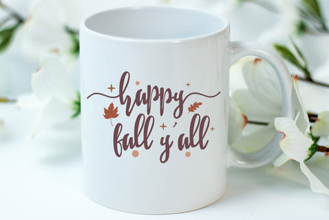 Fall SVG Design, Happy fall yall SVG FiveStarCrafting 
