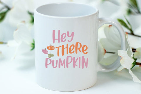 Fall SVG Design, Hey there pumpkin SVG FiveStarCrafting 