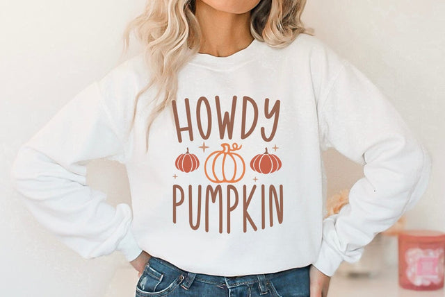Fall SVG Design, Howdy pumpkin SVG FiveStarCrafting 