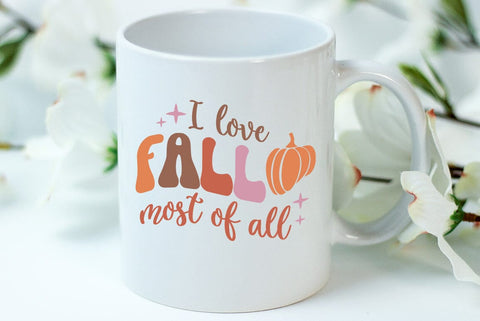 Fall SVG Design, I love fall most of all SVG FiveStarCrafting 