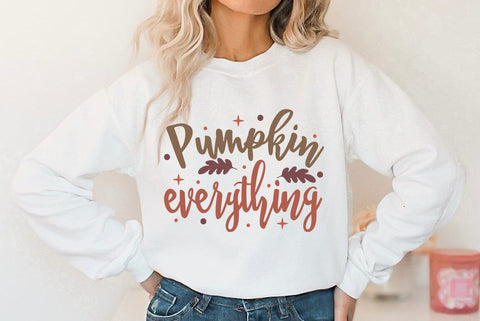 Fall SVG Design, Pumpkin everything SVG FiveStarCrafting 