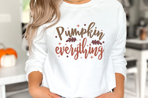 Fall SVG Design, Pumpkin everything SVG FiveStarCrafting 