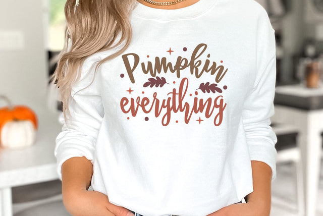 Fall SVG Design, Pumpkin everything SVG FiveStarCrafting 