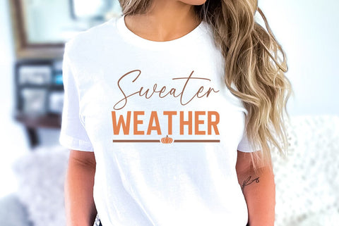 Fall SVG Design, Sweater weather SVG FiveStarCrafting 