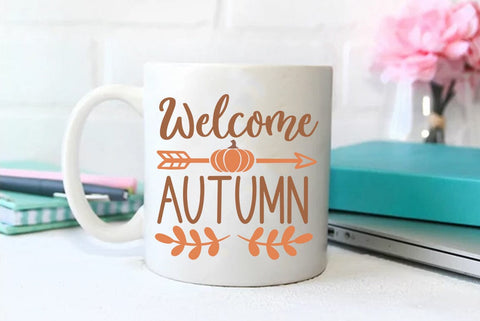 Fall SVG Design, Welcome autumn SVG FiveStarCrafting 