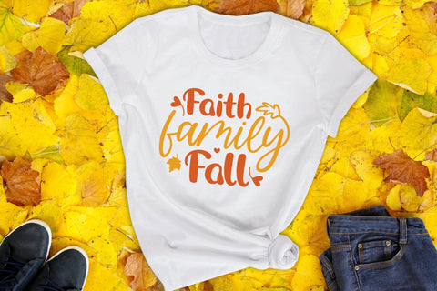 Fall SVG | Faith Family Fall Cut File SVG CraftLabSVG 