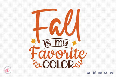 Fall SVG - Fall is My Favorite Color SVG CraftLabSVG 