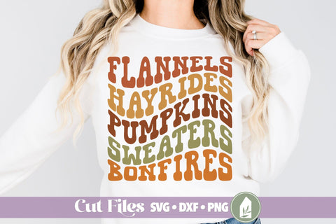Fall SVG, Fall Shirt Design, Flannels Hayrides Pumpkins SVG LilleJuniper 