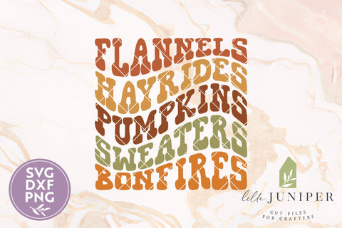 Fall SVG, Fall Shirt Design, Flannels Hayrides Pumpkins SVG LilleJuniper 