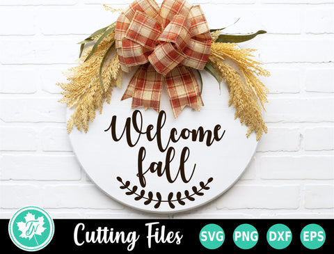 Fall SVG | Fall Sign SVG | Welcome Fall SVG TrueNorthImagesCA 