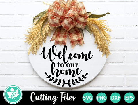 Fall SVG | Fall Sign SVG | Welcome to our Home SVG TrueNorthImagesCA 