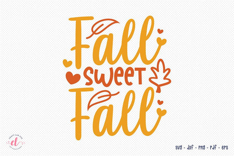 Fall SVG | Fall Sweet Fall Cut File SVG CraftLabSVG 