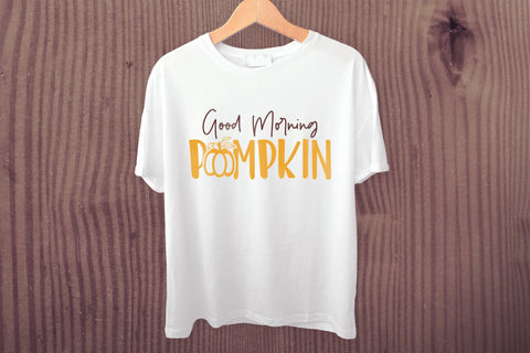 Fall SVG - Good Morning Pumpkin SVG CraftLabSVG 