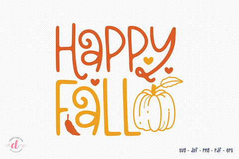 Fall SVG | Happy Fall | Autumn SVG SVG CraftLabSVG 