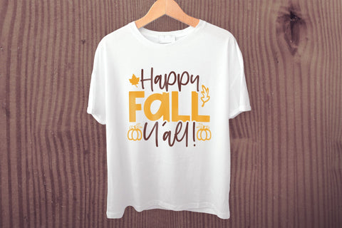 Fall SVG, Happy Fall Y'all SVG SVG CraftLabSVG 