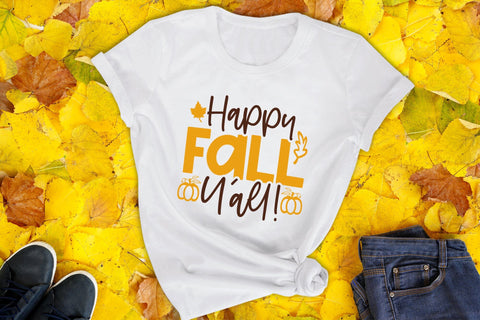 Fall SVG, Happy Fall Y'all SVG SVG CraftLabSVG 