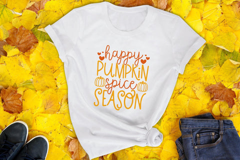 Fall SVG, Happy Pumpkin Spice Season SVG CraftLabSVG 