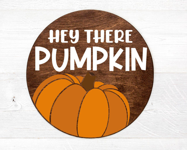 Fall SVG | Hey There Pumpkin Wood Round SVG | Fall Door Hanger SVG | Pumpkin svg | Fall Door Sign | Fall Welcome Sign svg | Its Fall Ya'll SVG What A Gem SVG 