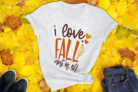 Fall SVG - I Love Fall Most of All SVG SVG CraftLabSVG 