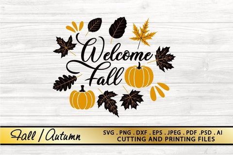 Fall SVG PNG EPS DXF Files For Cutting and Printing Project SVG zoellartz 