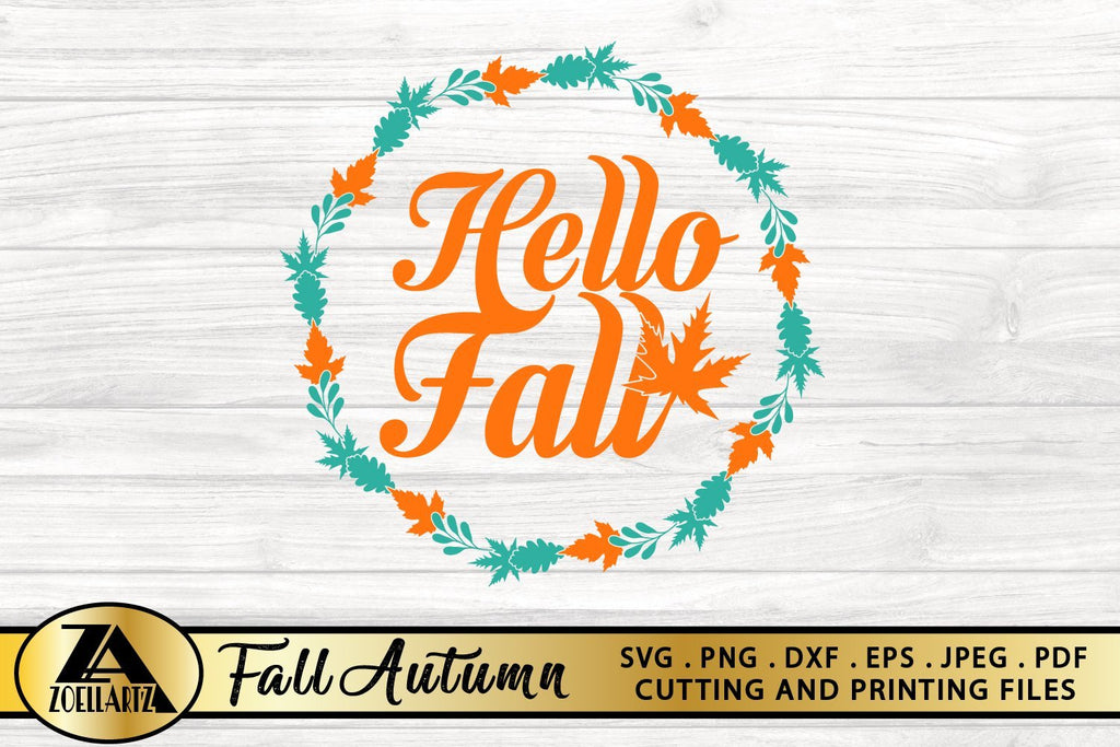 Fall Dxf Fall SVG PNG EPS DXF Files For Cutting and Printing Projects - So Fontsy