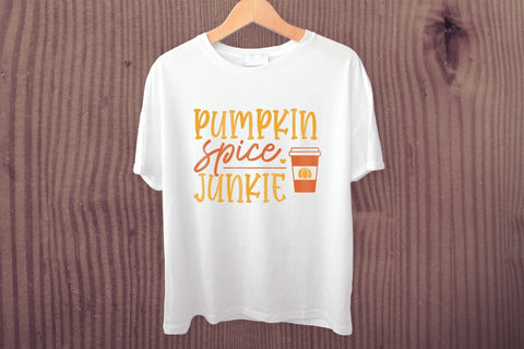 Fall SVG - Pumpkin Spice Junkie SVG SVG CraftLabSVG 