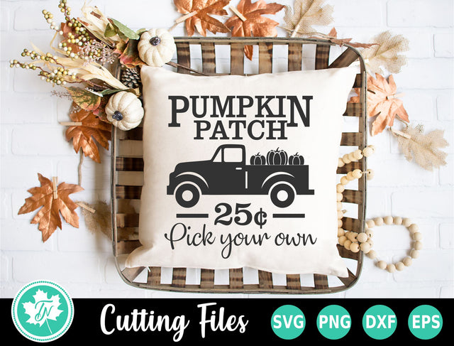 Fall SVG | Pumpkin Truck SVG TrueNorthImagesCA 