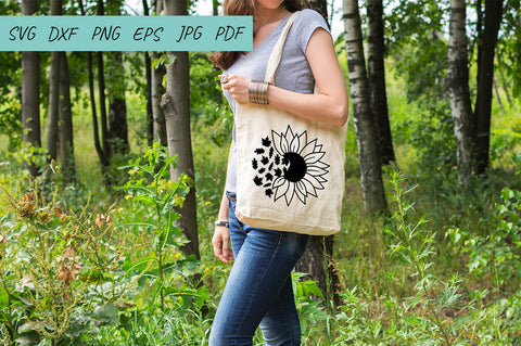 Fall SVG, Sunflowers SVG, Autumn leaves svg SVG Irina Ostapenko 
