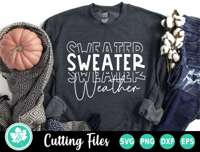 Fall SVG | Sweater Weather SVG SVG TrueNorthImagesCA 
