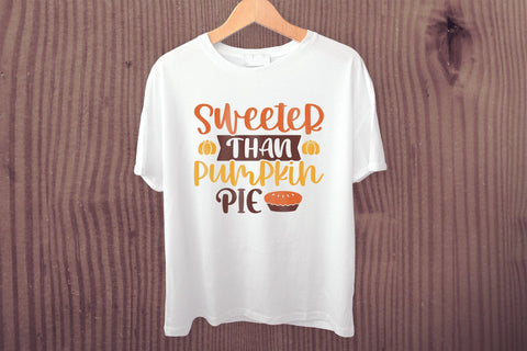 Fall SVG, Sweeter Than Pumpkin Pie SVG CraftLabSVG 