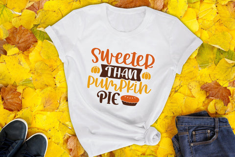 Fall SVG, Sweeter Than Pumpkin Pie SVG CraftLabSVG 