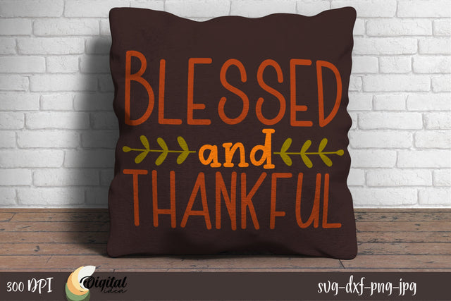 Fall SVG. Thanksgiving Design SVG. Thanksgiving Quote Svg. SVG Evgenyia Guschina 