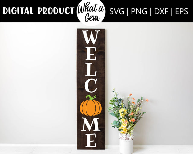 Fall SVG | Welcome Porch Sign | Fall Porch Sign svg | Thanksgiving svg | Fall Welcome Sign SVG | Pumpkin SVG | Autumn svg | Digital Download SVG What A Gem SVG 