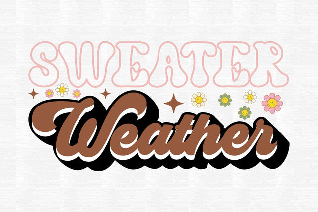 Fall Sweater Weather SVG Design SVG designartist 