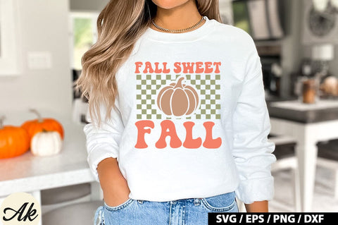 Fall sweet fall Retro SVG SVG akazaddesign 