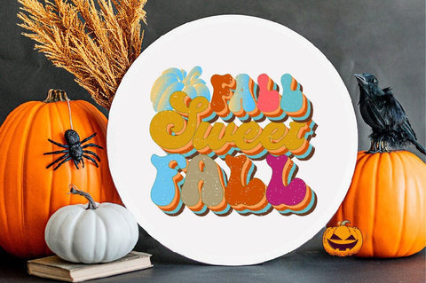Fall Sweet Fall Sublimation SVGArt 