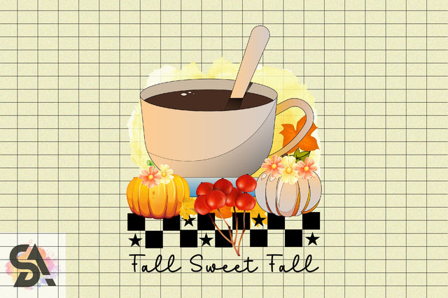 Fall Sweet Fall Sublimation SVGArt 