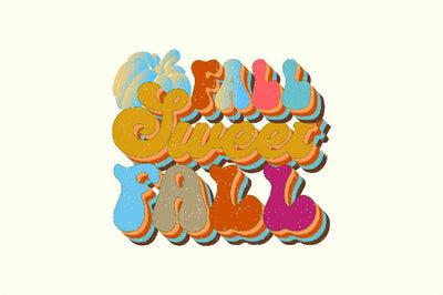 Fall Sweet Fall Sublimation SVGArt 