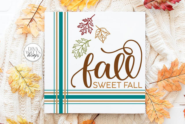 Fall Sweet Fall SVG | Autumn Farmhouse Design SVG Diva Watts Designs 