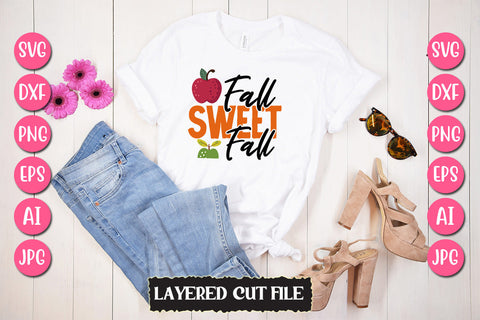 Fall Sweet Fall SVG Cut File SVG Newmockups 