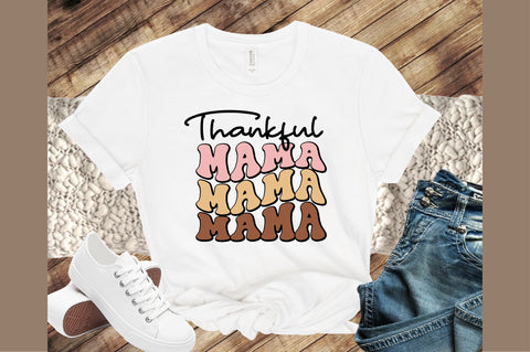 Fall Thankful Mama Design SVG designartist 