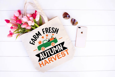 Fall Tote Bag Bundle.Tote Bag, Personalized Bridesmaid Gifts, SVG Designangry 