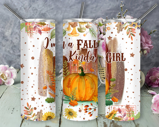 Fall Tumbler 20 oz Skinny Tumbler Wrap Png Digital Download, Fall Vibes Tumbler PNG, Hello Fall Tumbler Sublimation Design Sublimation DesignSVG 