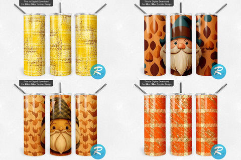 Fall Tumbler Png Bundle Sublimation Regulrcrative 