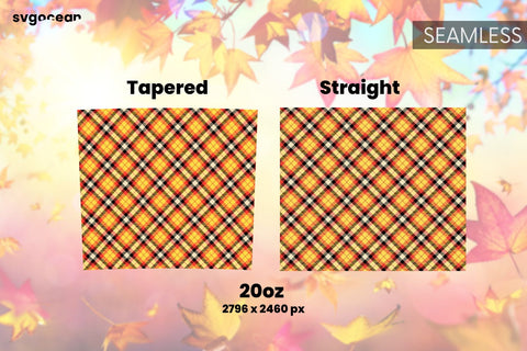 Fall Tumbler Sublimation | PNG Bundle | Tumbler 20oz Sublimation SvgOcean 