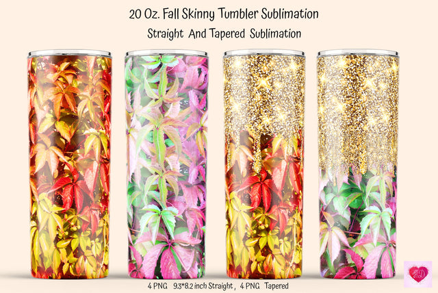 Fall Tumbler Sublimation. Tumbler Drips. Dripping Glitter Sublimation Kseniia designer 