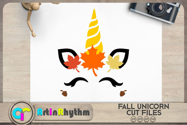 Fall Unicorn SVG SVG Artinrhythm shop 