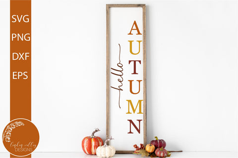 Fall Vertical Porch Sign Bundle-Autumn Sign Bundle SVG Linden Valley Designs 