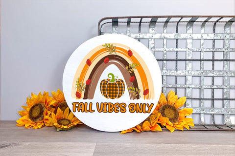 Fall Vibes Only- Fall Sublimation Design Sublimation Happy Printables Club 
