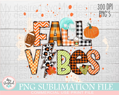 Fall Vibes PNG, Fall png Sublimation, Happy Fall Png, Tis the season png, Football Png, Fall Png, Leopard Pumpkin Png, season png, Pumpkin Sublimation MyDesiredSVG 